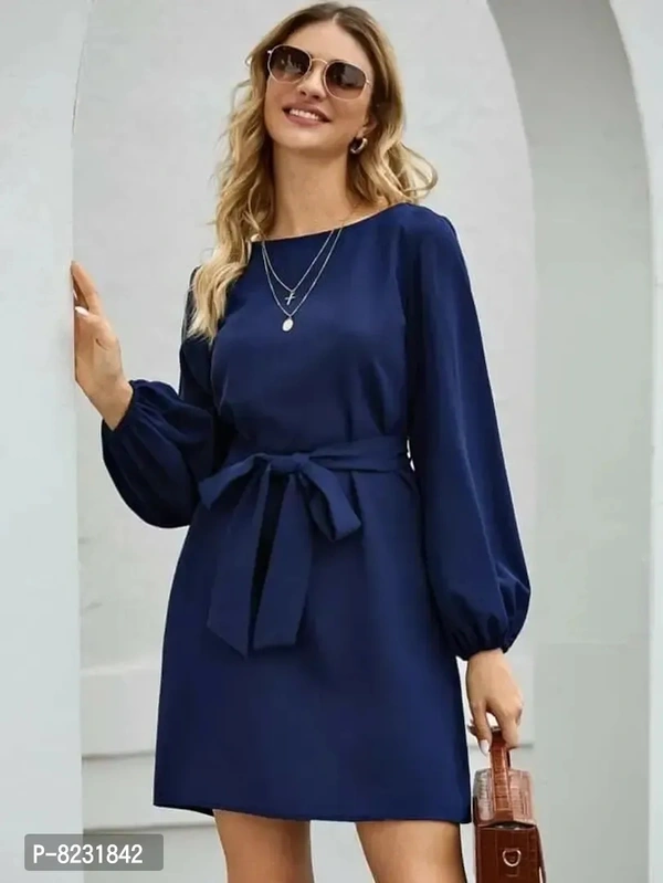 Women Dress BB-87GR - 1, L