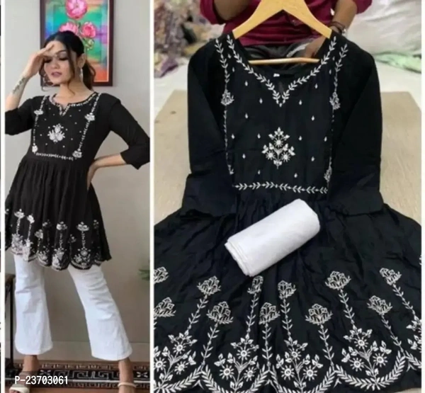 Kurta With Palazzo BB-01GR - 3, XL