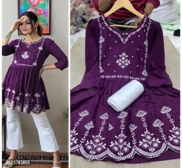 Kurta With Palazzo BB-01GR - 4, XL