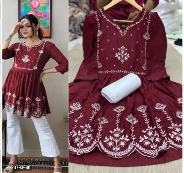 Kurta With Palazzo BB-01GR - 2, XXL