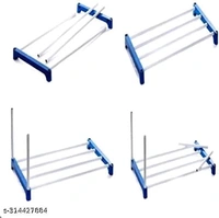 3 Layer  Plastic Book/Shoe/Cloth Foldable Rack- MH01