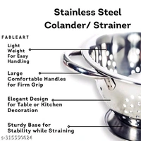 STAINLESS STEEL COLANDER- MH01