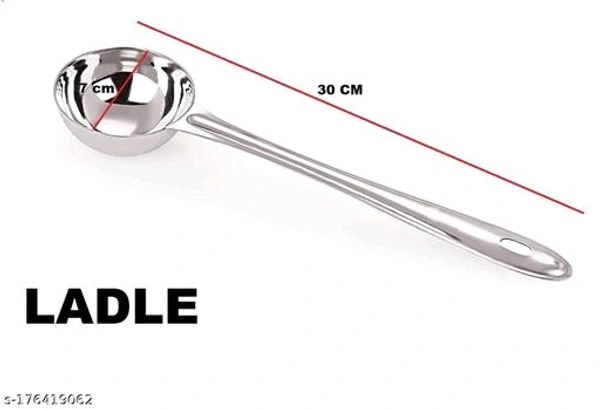 Premium Stainless Steel Jumbo Cooking & Serving Spoons - MH01