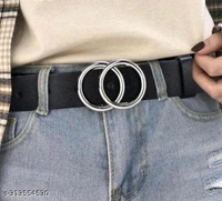 Women's and Girl's Fashion Styles Faux Leather Belt BB-65MH
