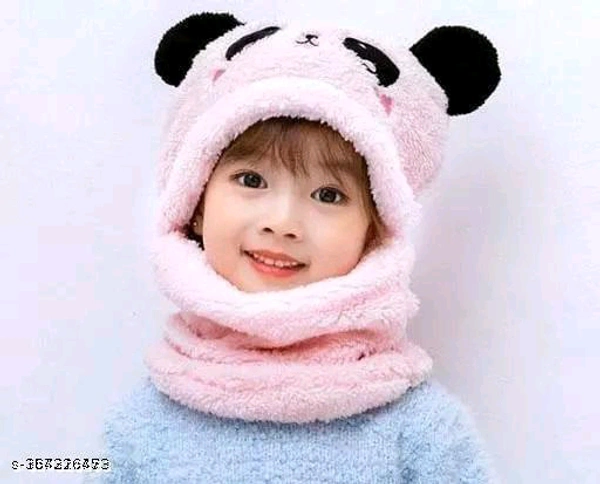 Cartoon Fleece Thicken Cap Children Hats  BB-02MH - 1