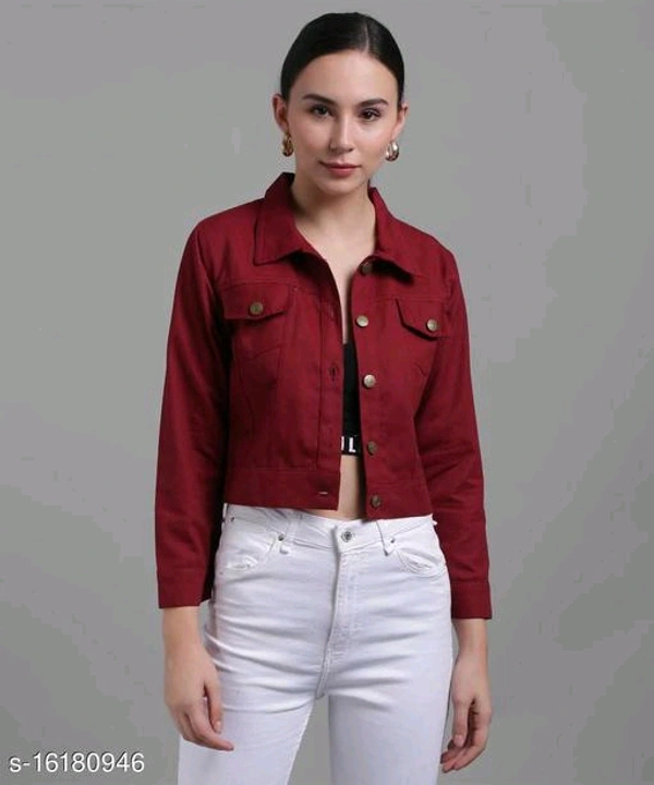 Colour Denim Jacket- MH01 - 2, S