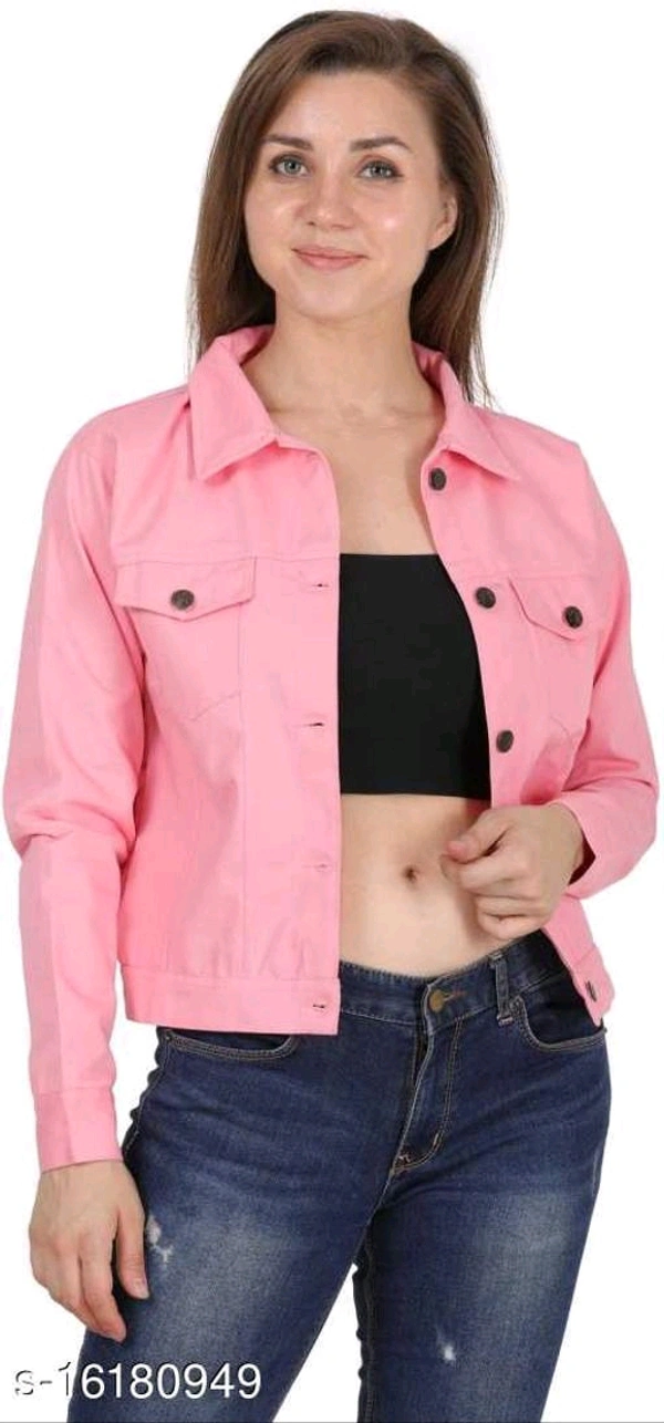 Colour Denim Jacket- MH01 - 1, M
