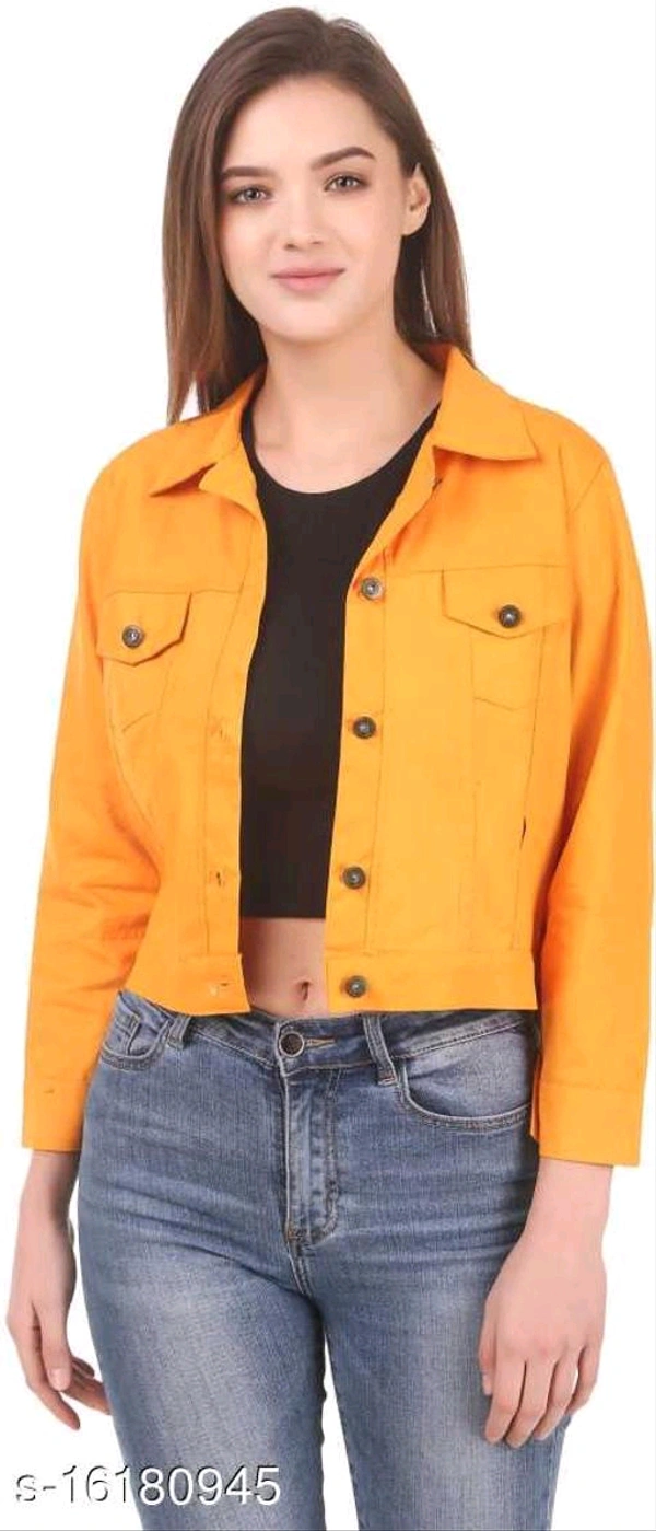 Colour Denim Jacket- MH01 - 4, M