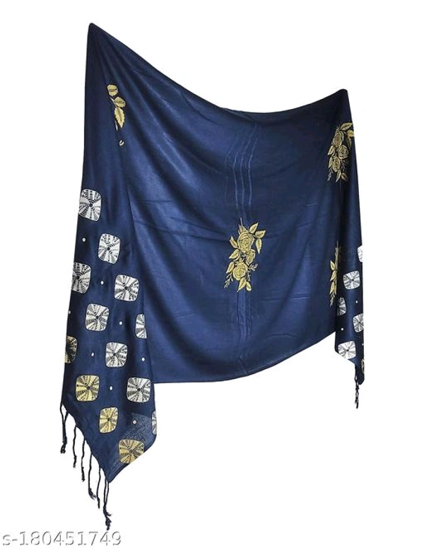 Trendy floral Printed Stoles-MH01 - 1