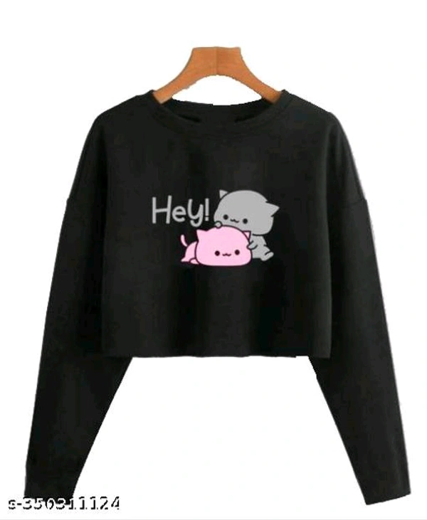 Full Sleeve Crop Top BB-02MH - 1, XL