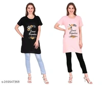 Women Long T Shirt BB-19MH - 1, L