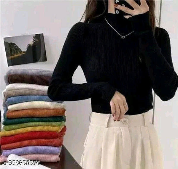 High Neck T Shirt BB-45MH - 3, S