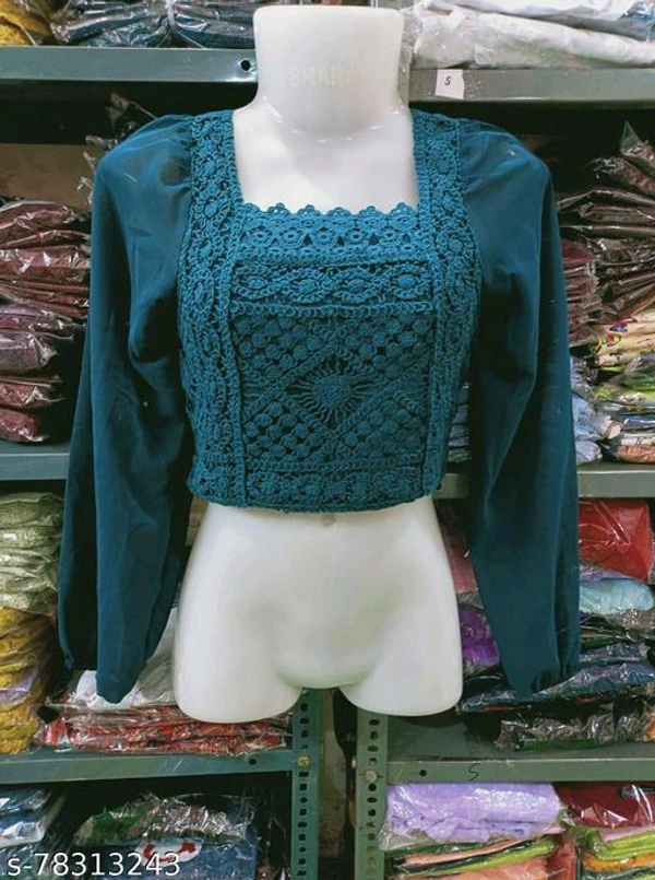 Women Crop Top BB-69MH - 1, XS
