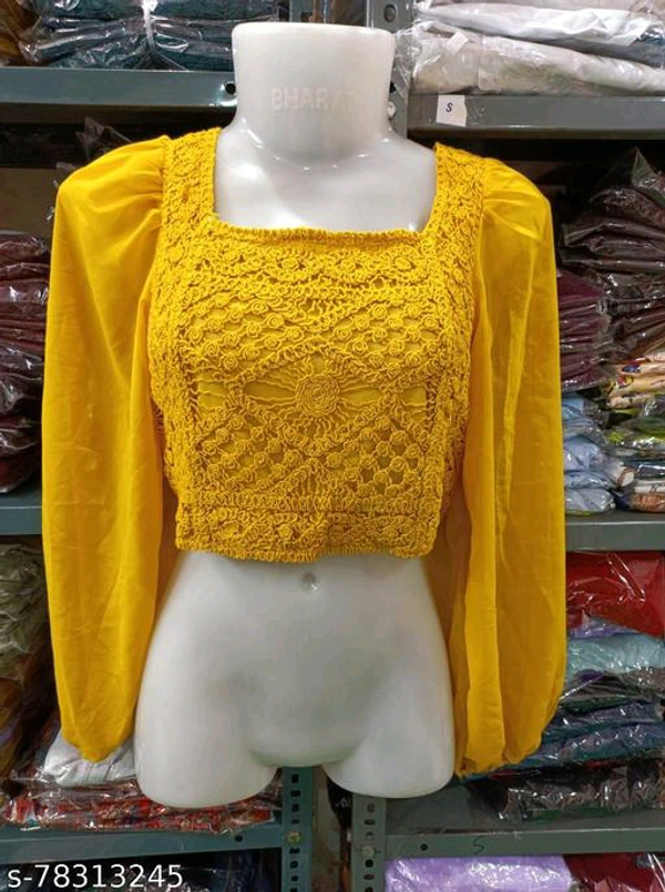 Women Crop Top BB-69MH - 1, S