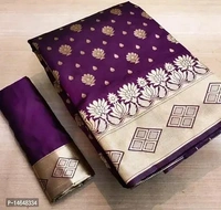 Silk Jacquard Work Saree-GR01 - 1