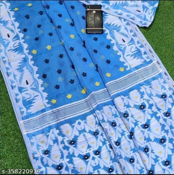 DAKHI JAMDANI SAREE-MH01 - 1