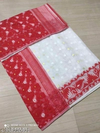 DAKHI JAMDANI SAREE-MH01 - 1