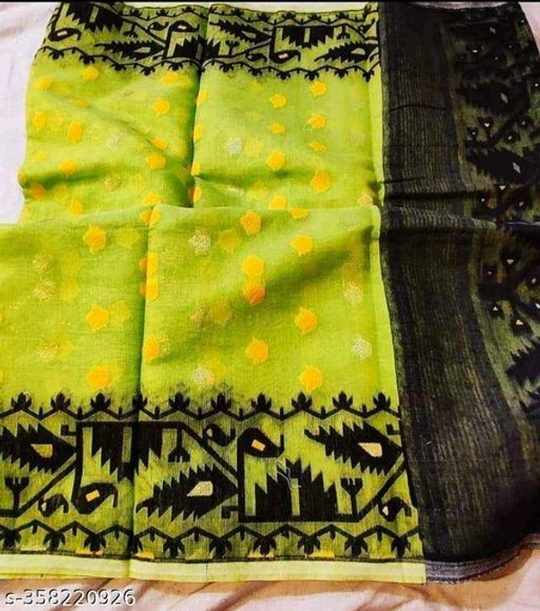 DAKHI JAMDANI SAREE-MH01 - 4