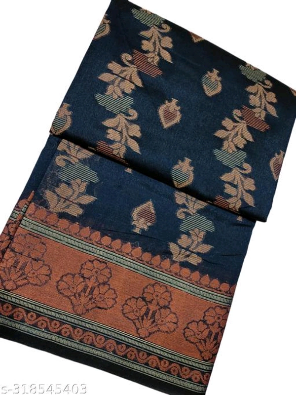 Fancy Monica Meena Cotton Silk Saree-MH04 - 1