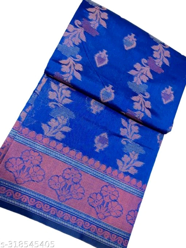 Fancy Monica Meena Cotton Silk Saree-MH04 - 3