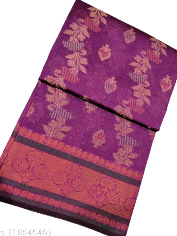 Fancy Monica Meena Cotton Silk Saree-MH04 - 5