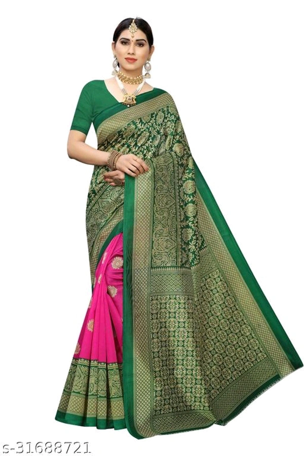 Fantastic Art Silk saree-MH05 - 6