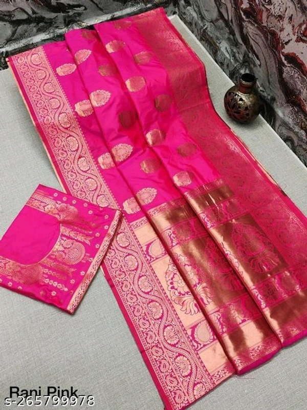 Kanjivaram Art Silk Saree-MH13 - 3