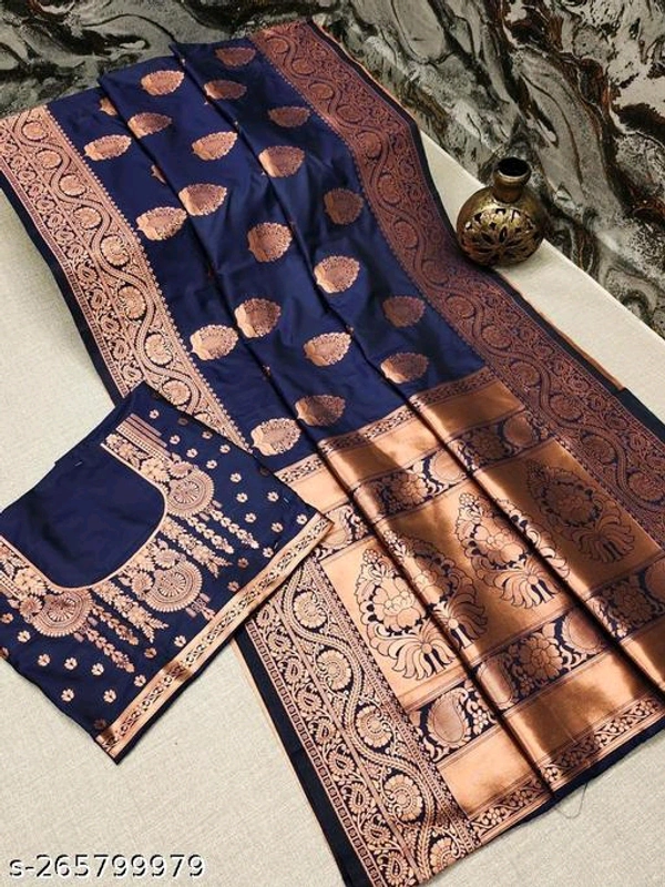 Kanjivaram Art Silk Saree-MH13 - 6