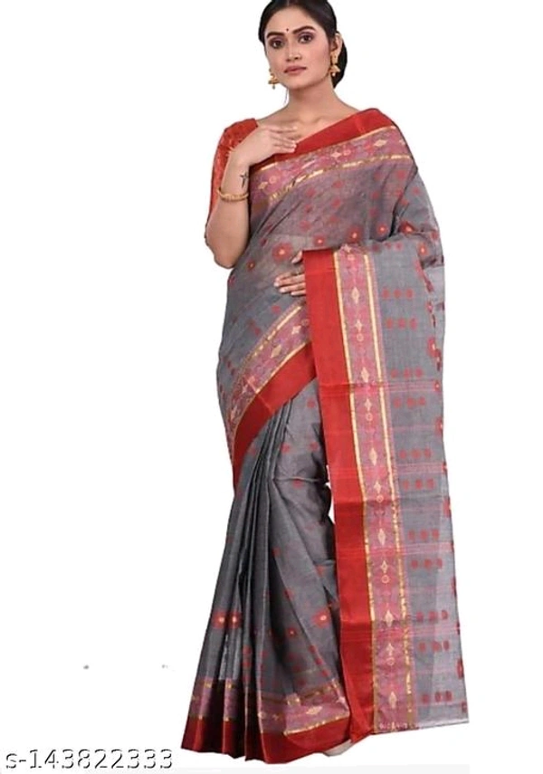 Tannt Puro Cotton Handloom Saree -MH18 - 1