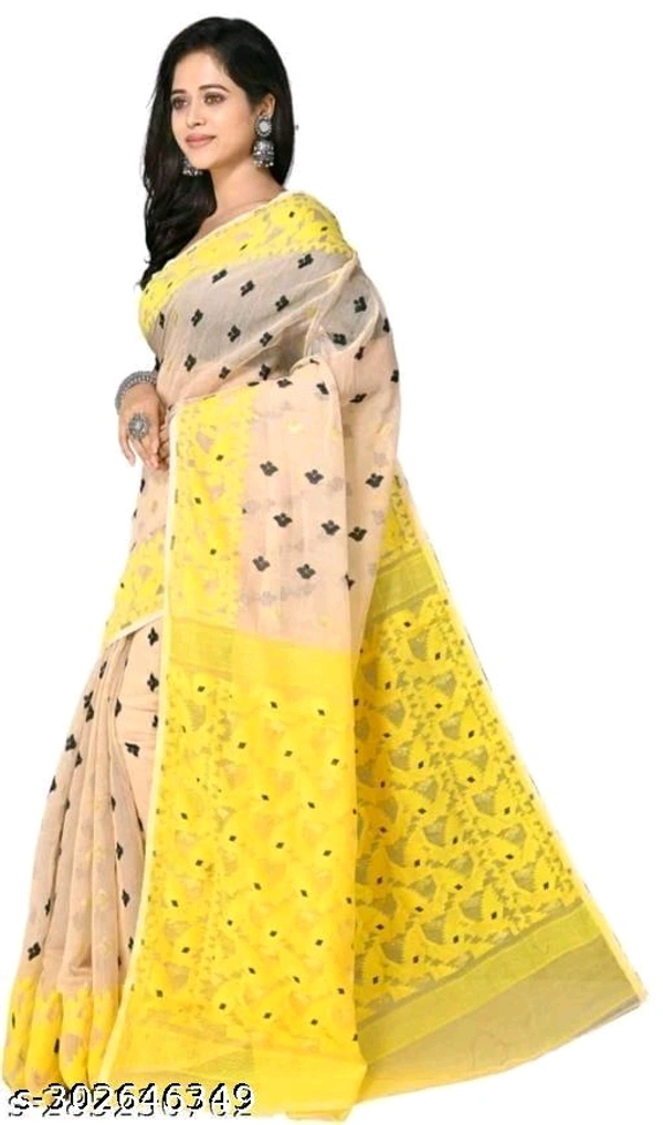 Soft dhakai jamdani Saree- MH19 - 2