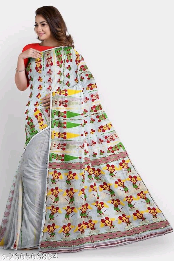 Mickey Work Saree-MH21 - 2