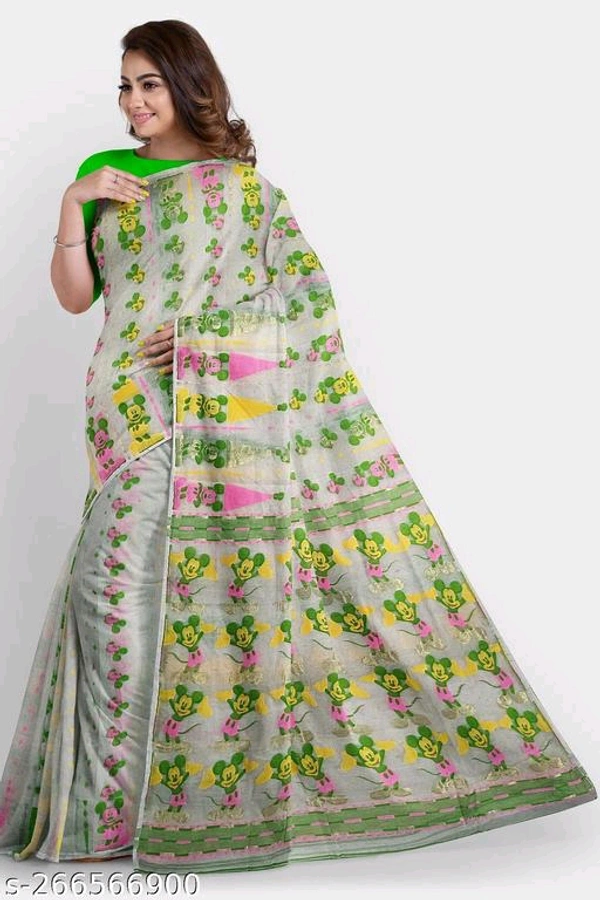 Mickey Work Saree-MH21 - 6