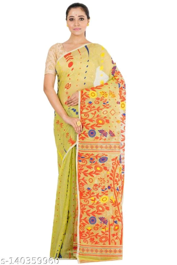 Dhakai Jamdani Saree-MH22 - 1