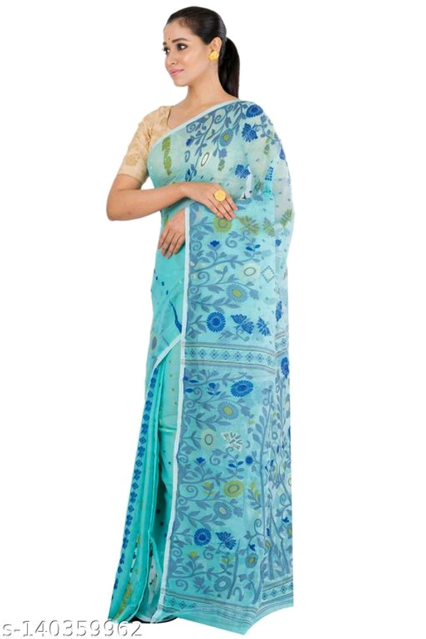 Dhakai Jamdani Saree-MH22 - 2