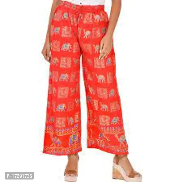 Stunning  Rayon  Palazzo -GR01 - 4, L