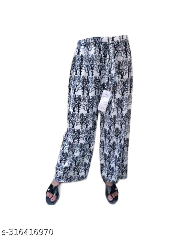 Printed PALAZZO - MH01 - 1, Free