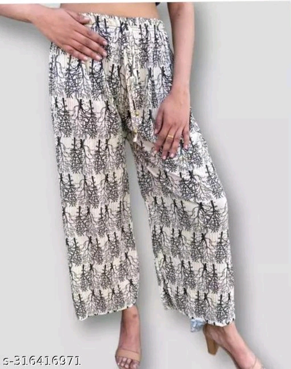 Printed PALAZZO - MH01 - 4, Free