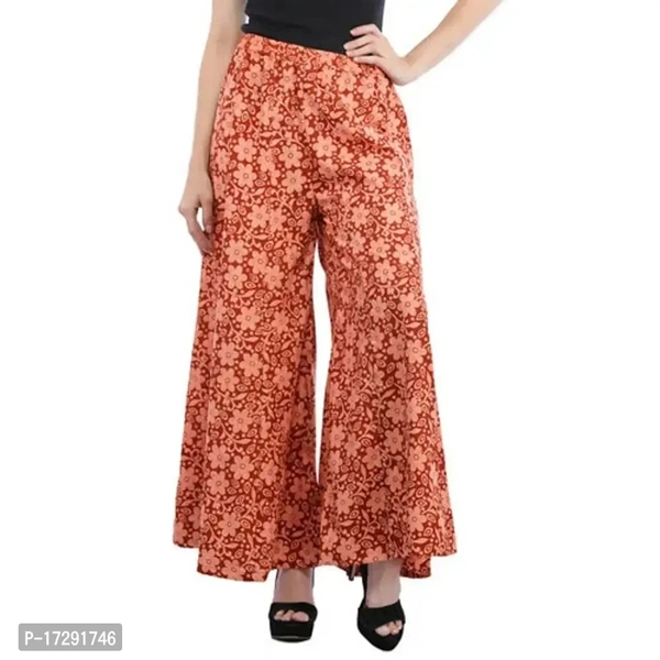 Stunning  Rayon  Palazzo - GR04 - 3, XL