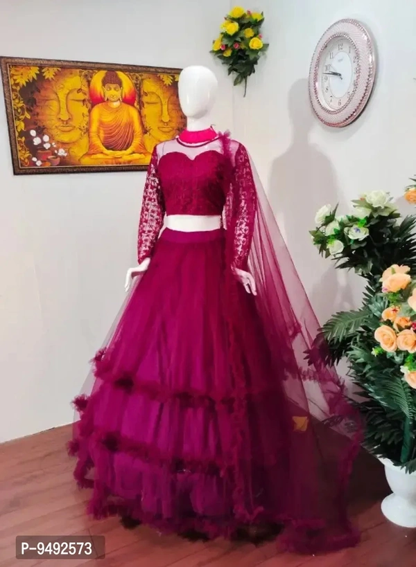 Lehenga Choli BB-87GR - XL