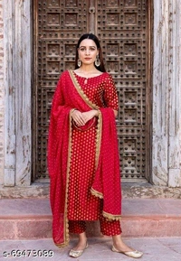 Kurta Pant With Dupatta BB-03MH - 1, XS