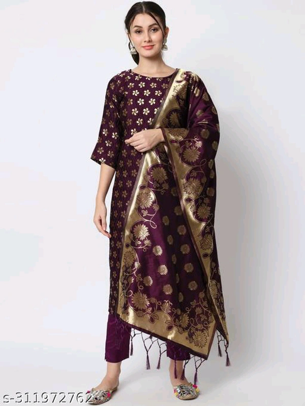 Kurta Pant With Dupatta BB-04MH - 1, M