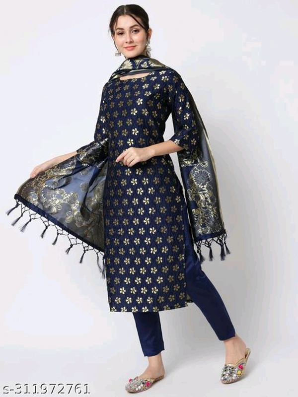 Kurta Pant With Dupatta BB-04MH - 2, M