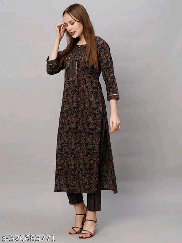 Kurta With Trouser BB-05MH - S