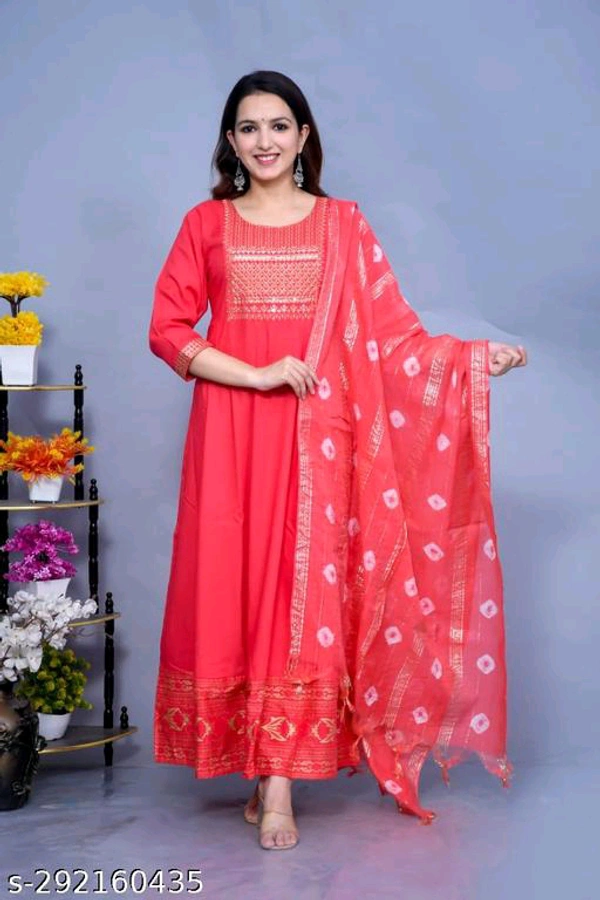 Kurta Pant With Dupatta BB-08MH - 1, XL