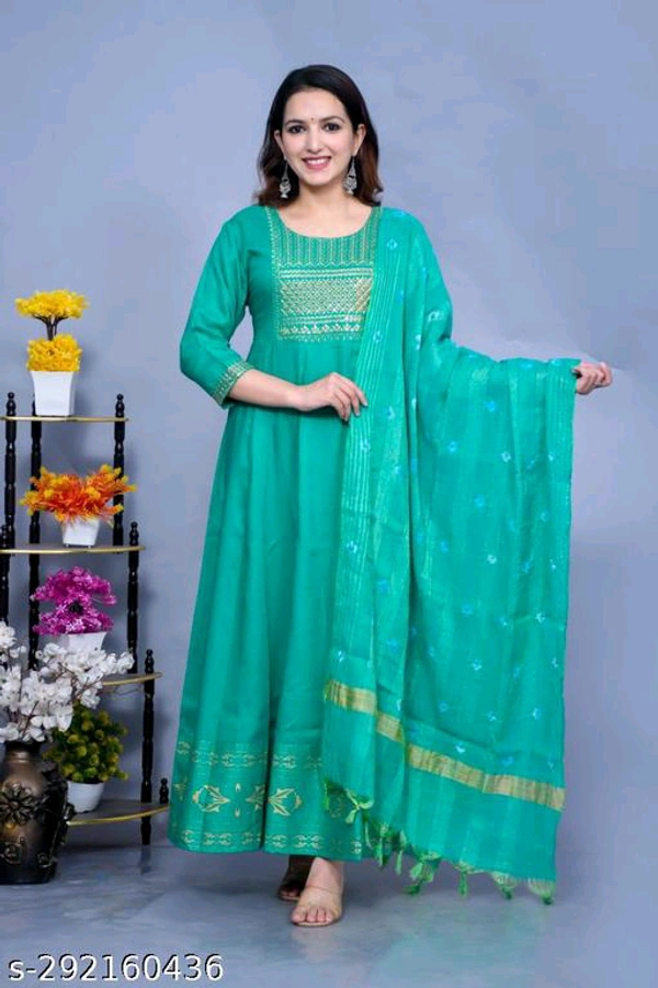 Kurta Pant With Dupatta BB-08MH - 3, XXL