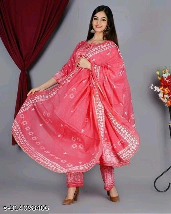 Kurta Pant With Dupatta BB-13MH - XXL