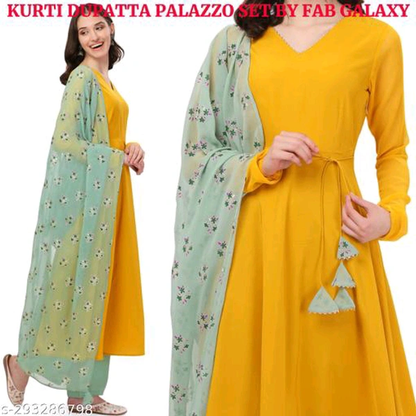 Kurta Pant With Dupatta BB-14MH - XL
