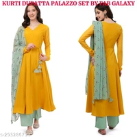 Kurta Pant With Dupatta BB-14MH - XL