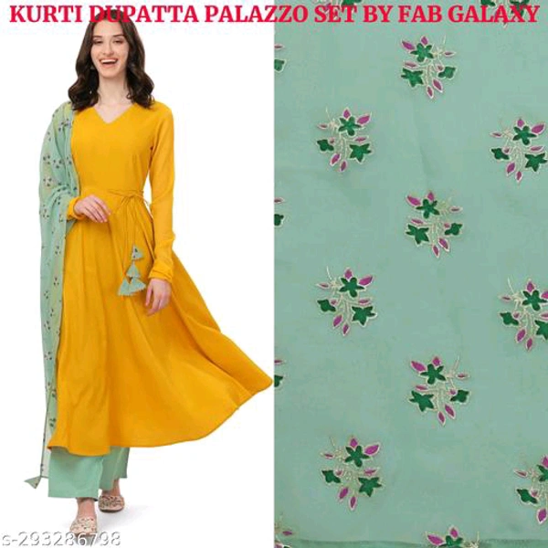 Kurta Pant With Dupatta BB-14MH - XL