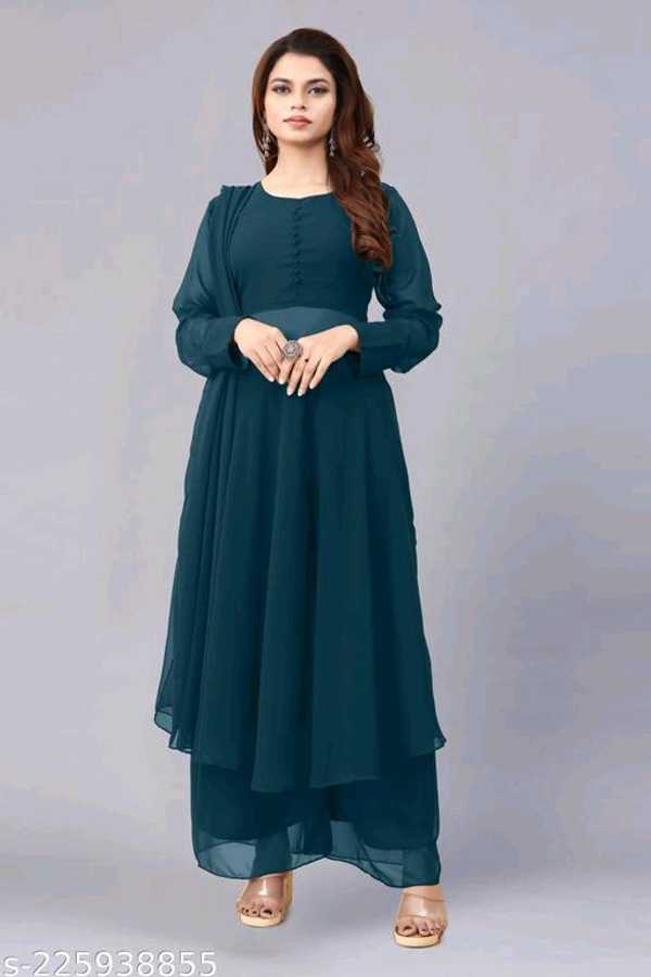 Kurta Pant With Dupatta BB-17MH - 2, M